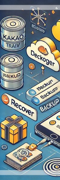 카톡 삭제된메시지보는방법 및 복구