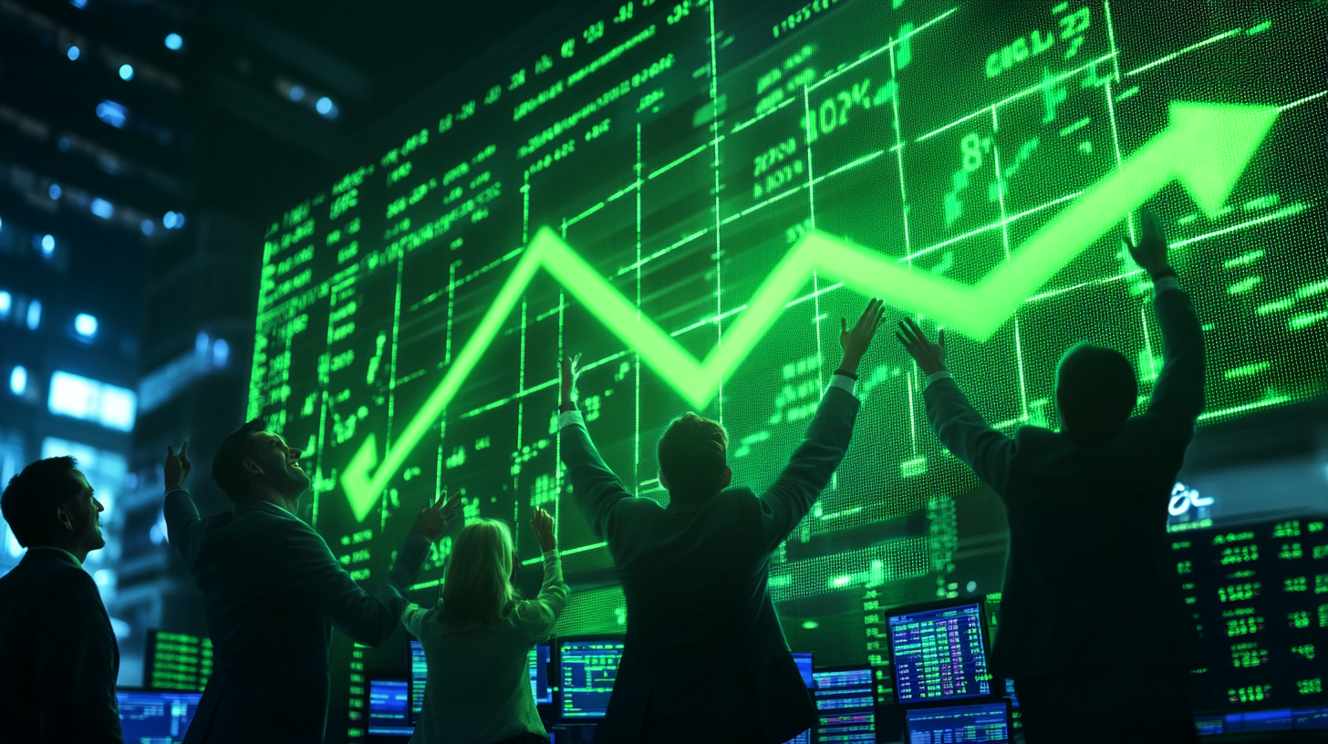 주가 급등 관련 이미지