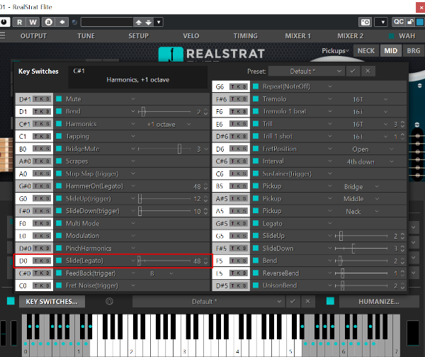 Legato(Slide) : 레가토 슬라이드