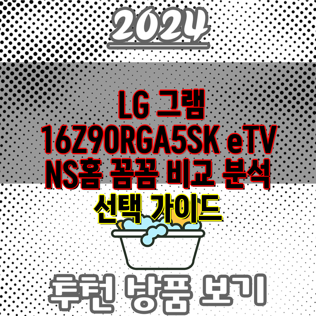 LG 그램 16Z90RGA5SK eTV NS홈 꼼꼼 