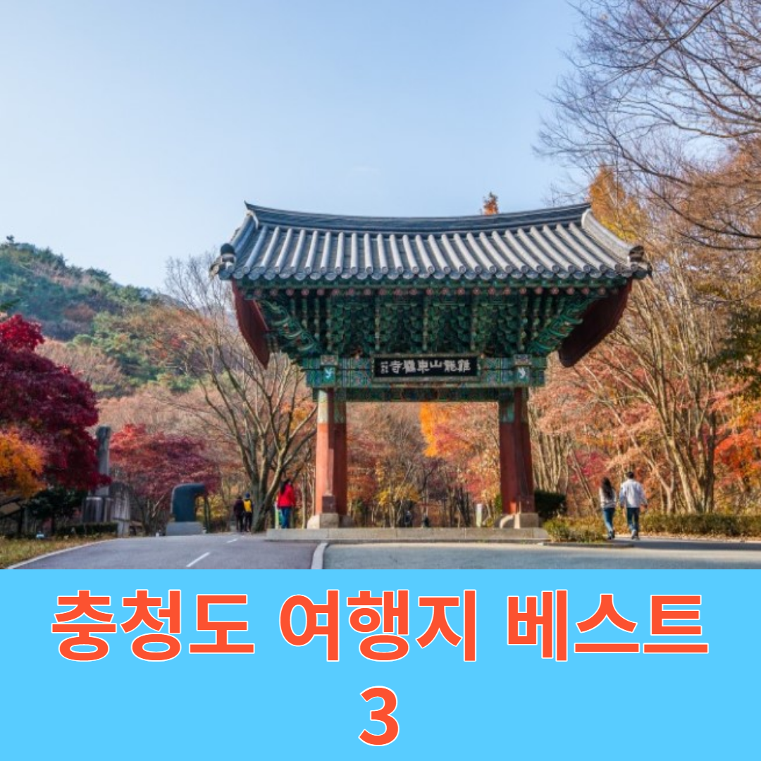 충청도여행지