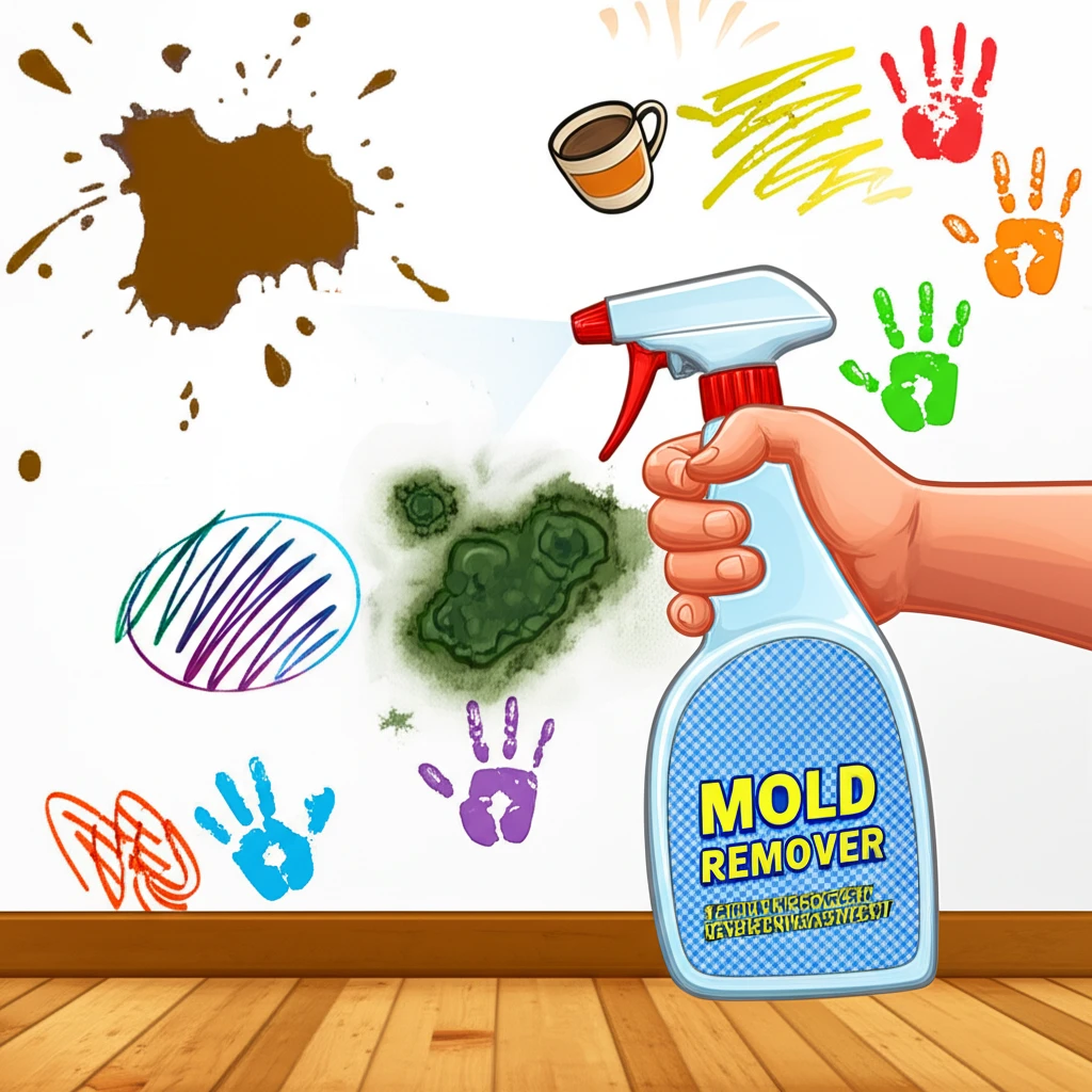 화이트 벽지 깨끗하게 유지하는 방법 