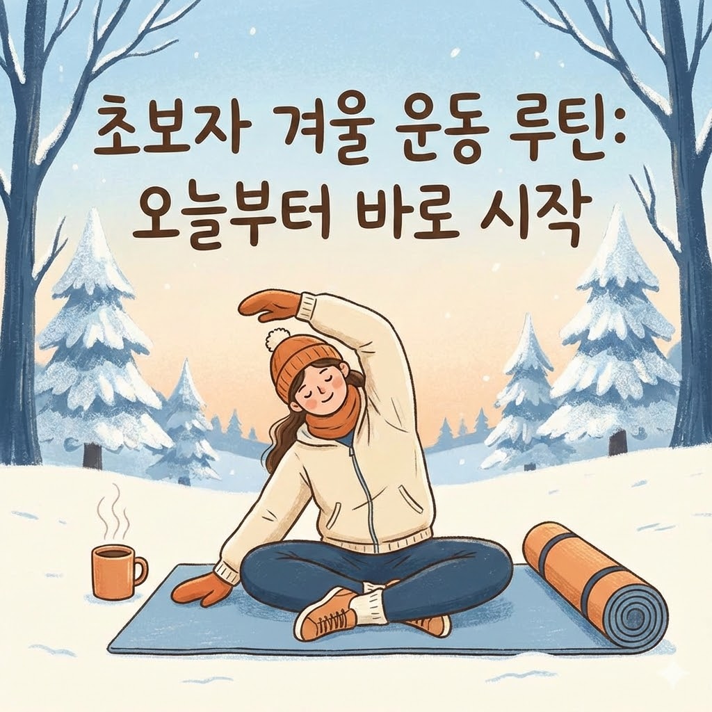 초보자를 위한 겨울 운동 루틴, 오늘부터 바로 시작하세요