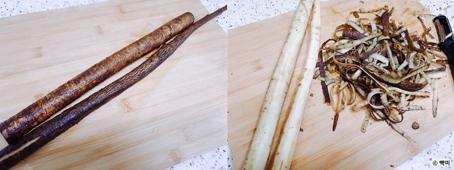 바삭한-우엉칩-에어프라이어-우엉튀김-만들기