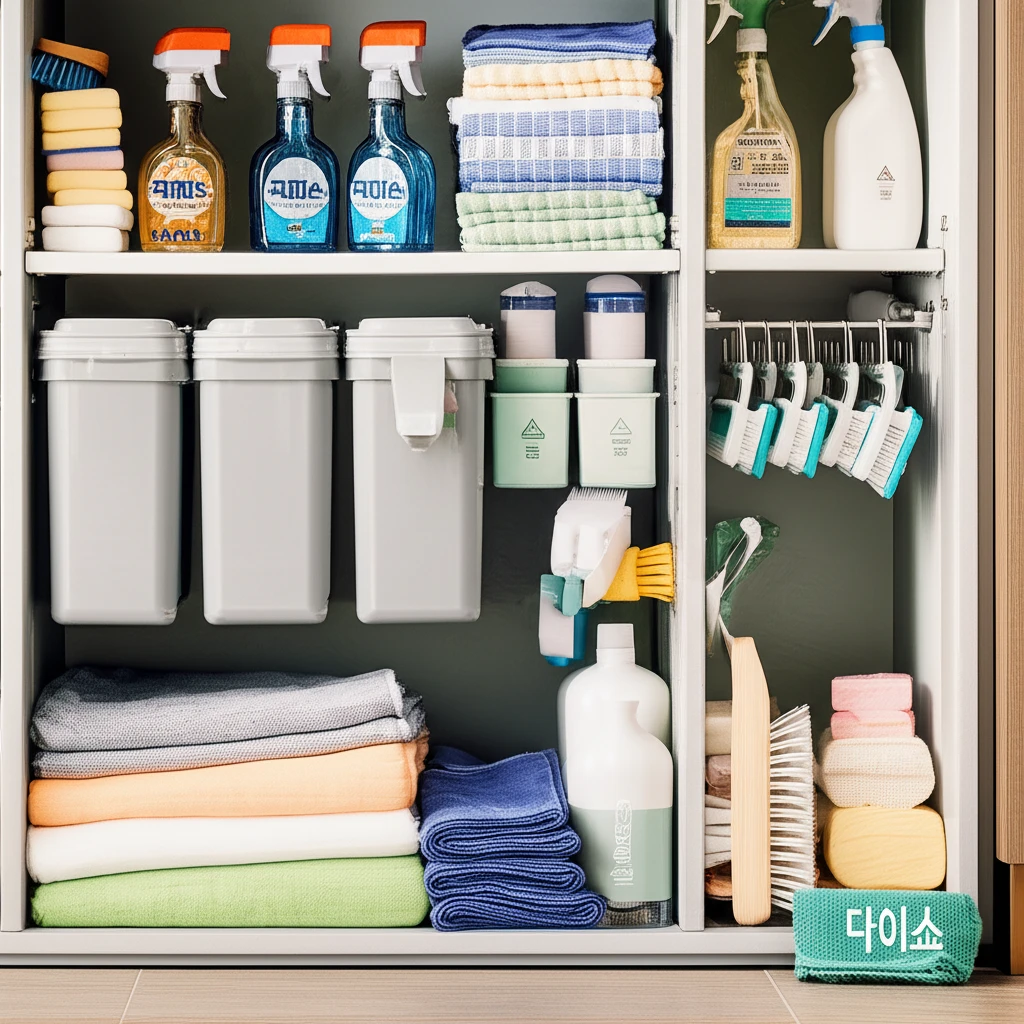 다이소 필수 청소템: 저렴이로 완벽한