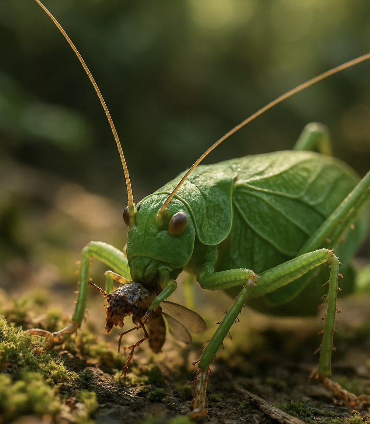 초록색 갑옷의 작은 사냥꾼