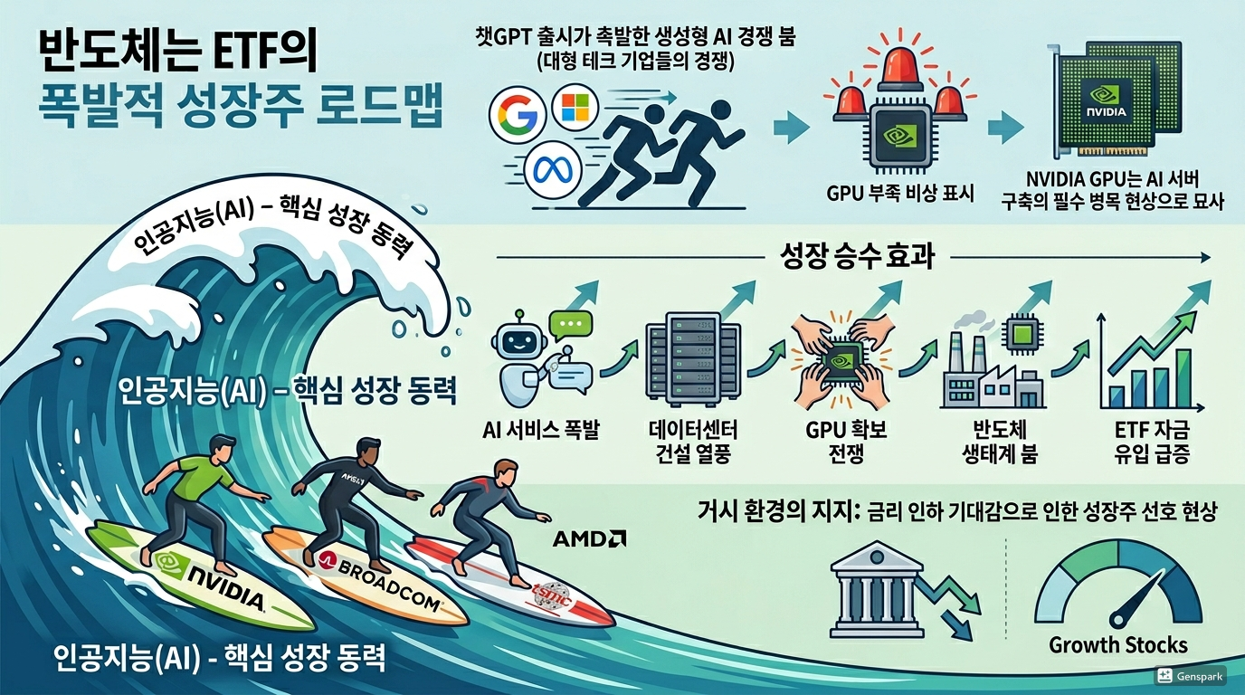 왜 반도체 ETF는 이렇게 급등했을까?