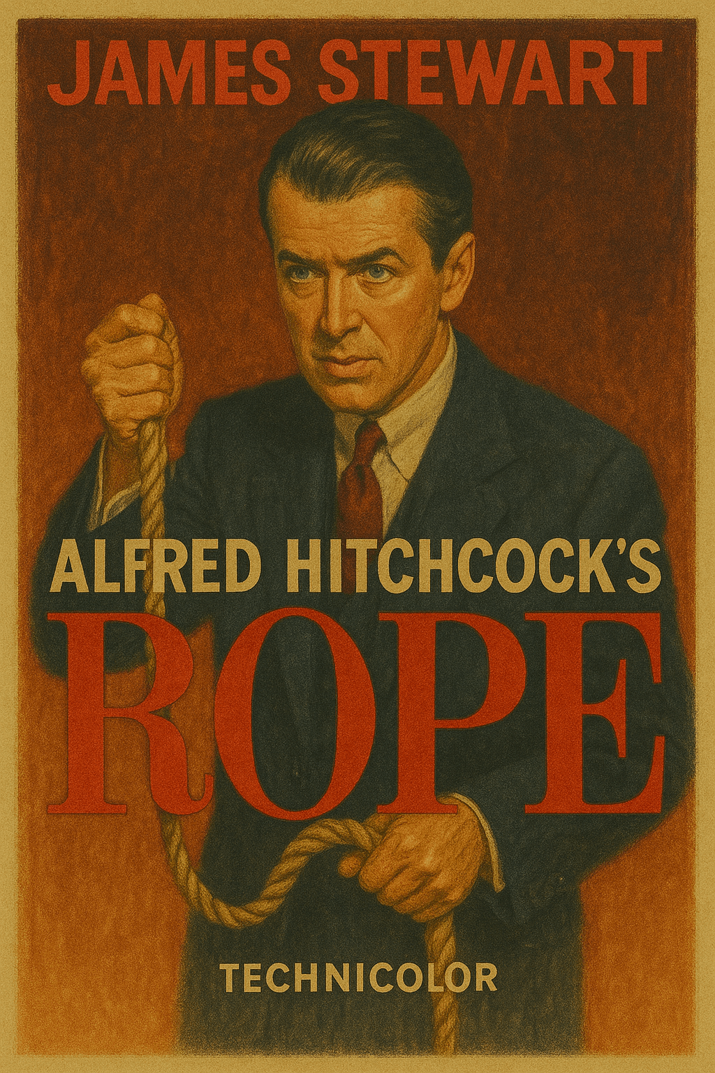 히치콕 로프 영화포스터