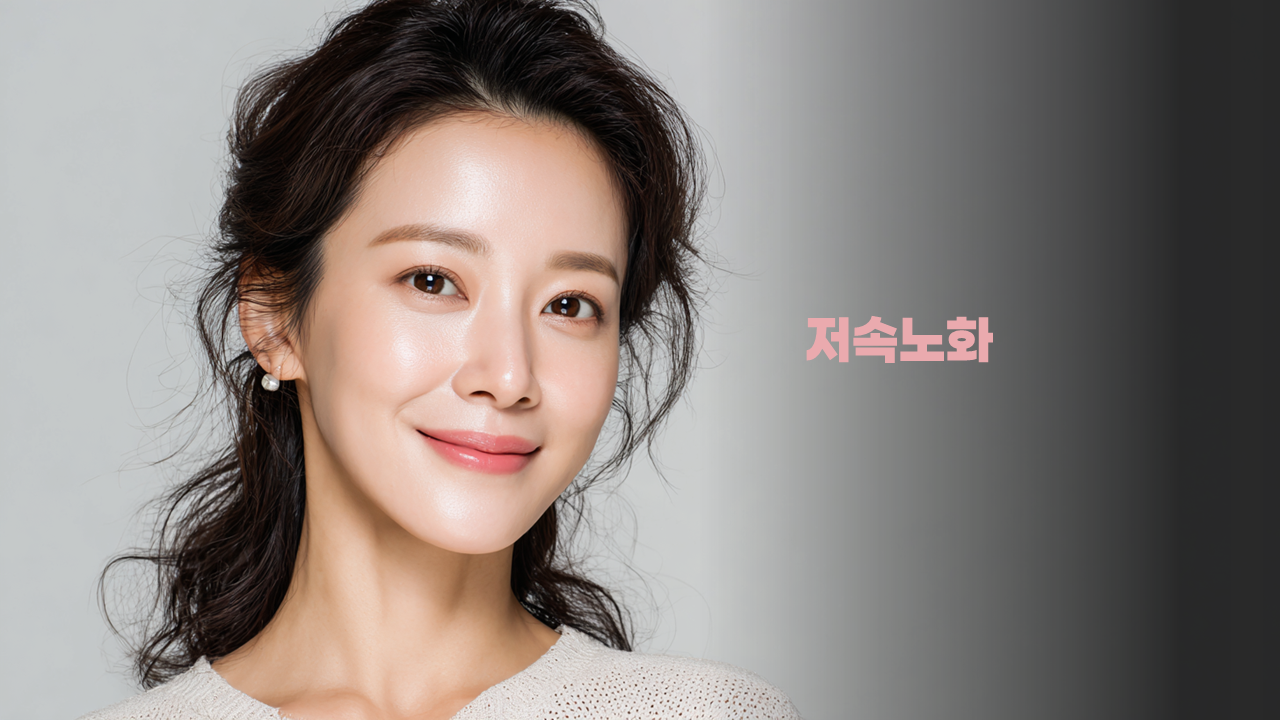 중년 저속노화, 노화방지, 저속노화시스템