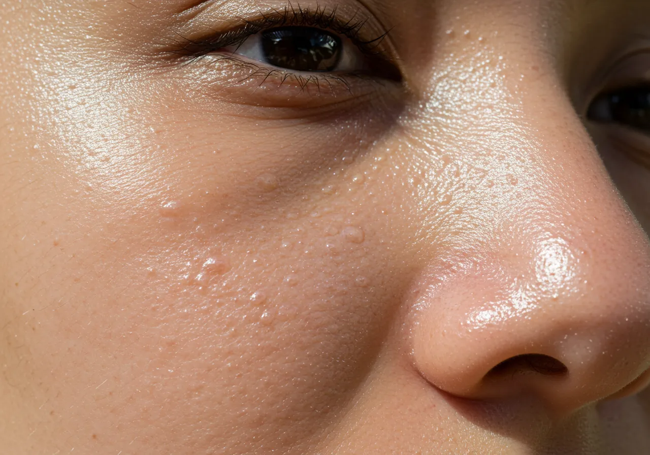 💦 피지 분비와 모공 관계