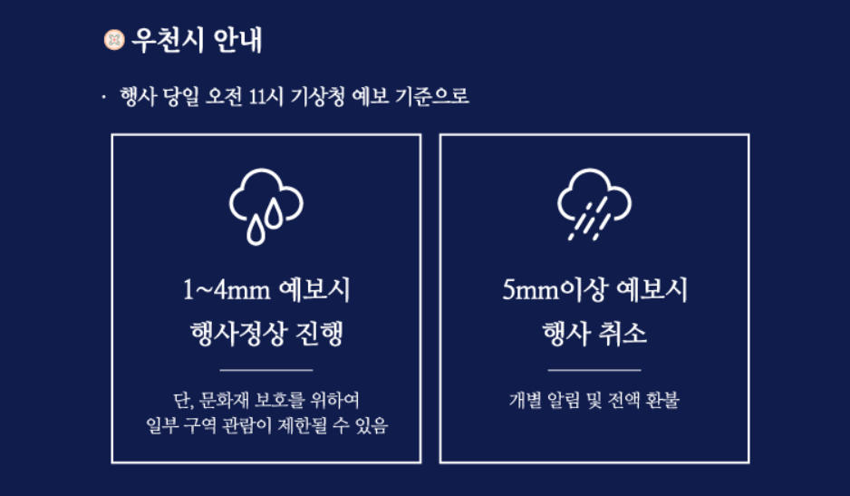 2024 경복궁 별빛야행 예약 티켓예매 프로그램 주자창 안내