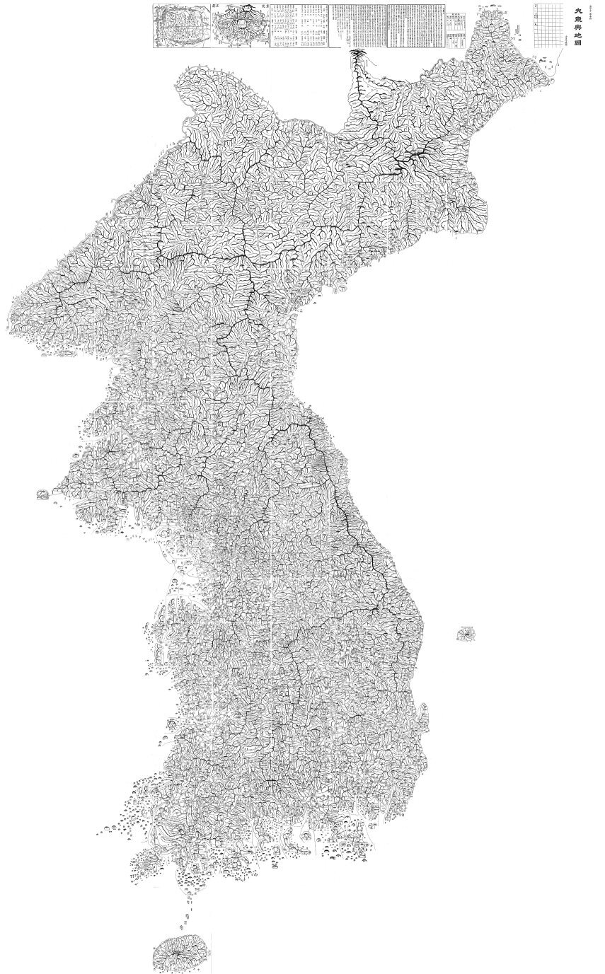 대동여지도 필사본