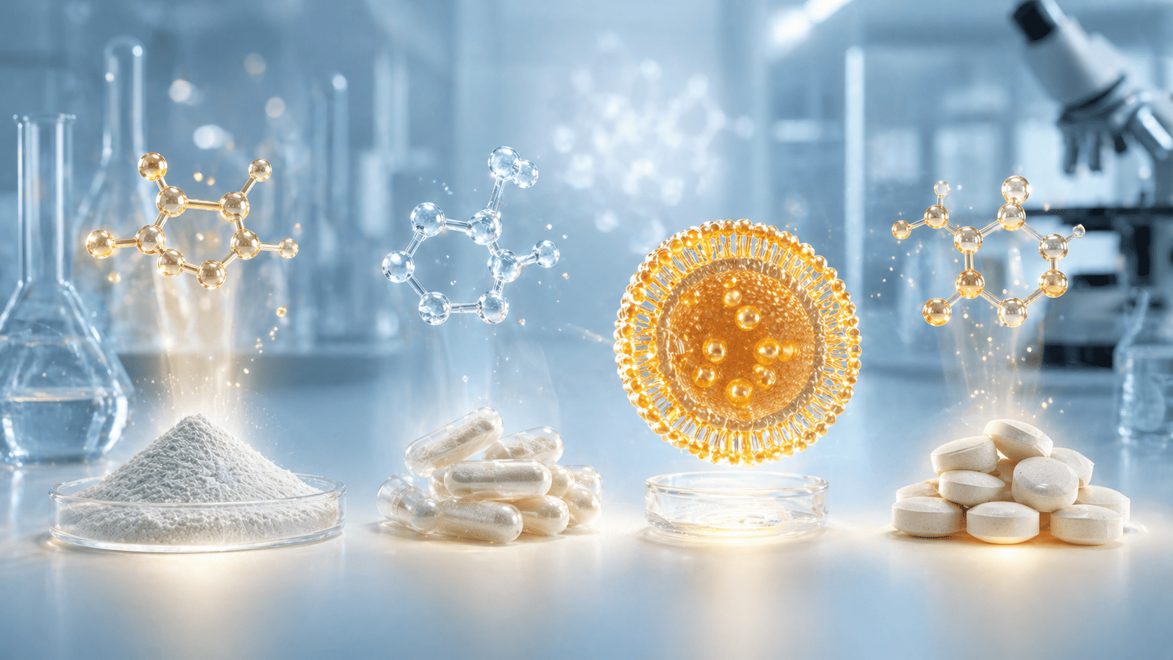 비타민C 종류별 특징과 구조 이해