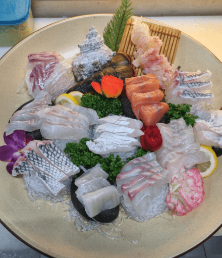 부산역 맛집 "뽕사시미" 음식 사진