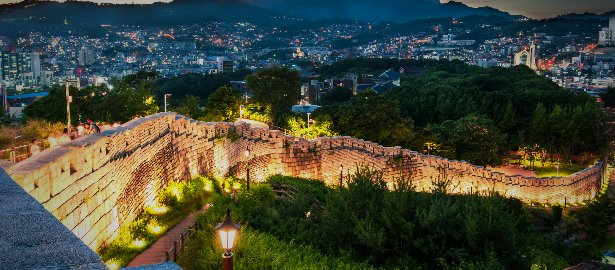한양도성길 낙산구간 야경