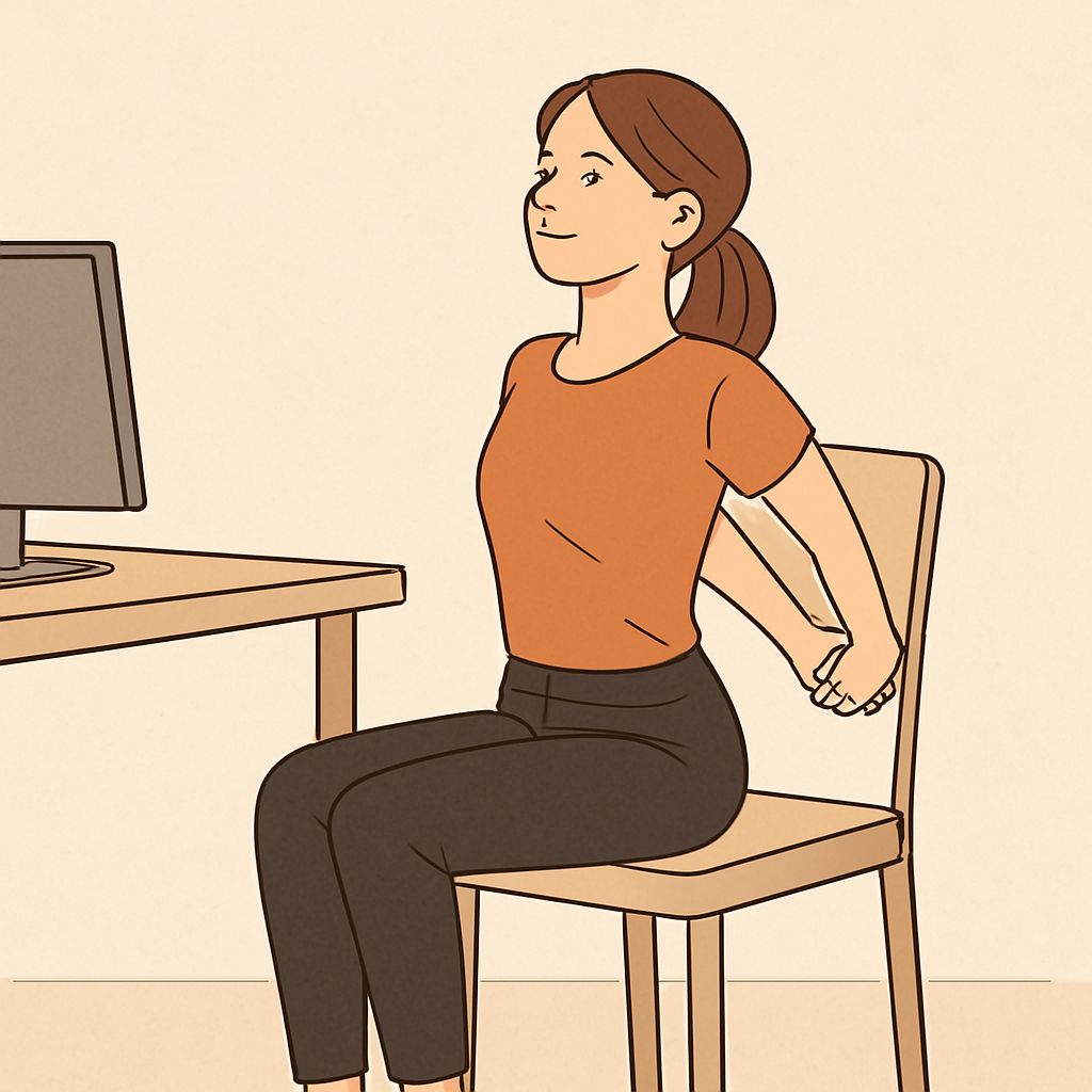 사무실어깨운동