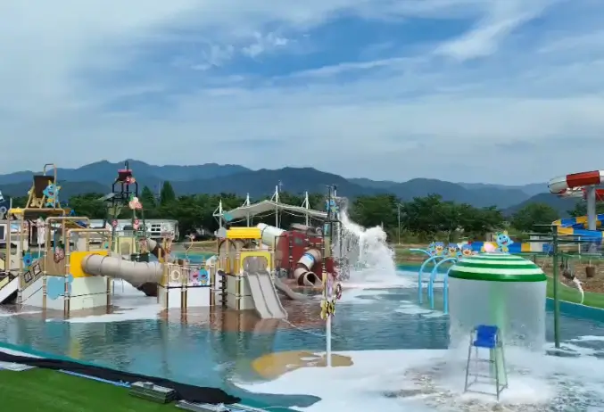 섬진강기차마을 물놀이장