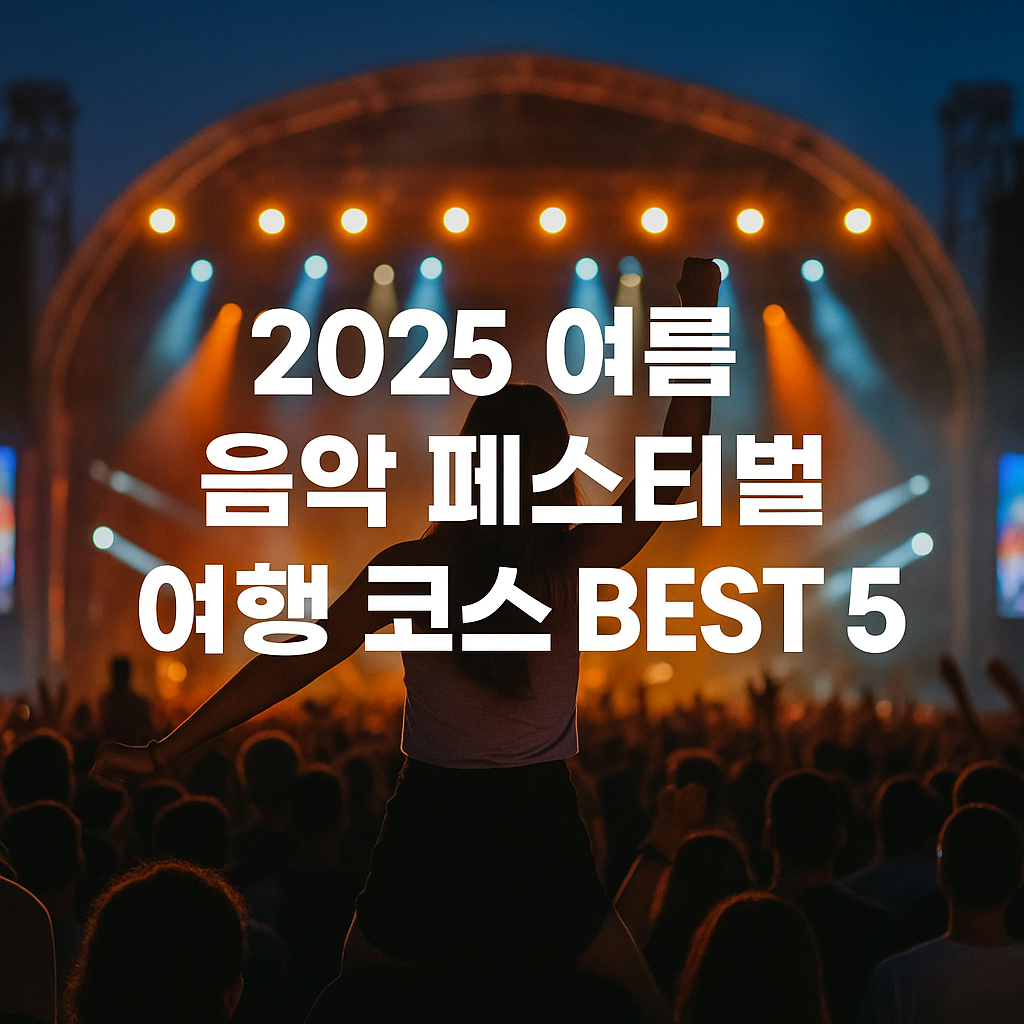 여름 음악 페스티벌 여행