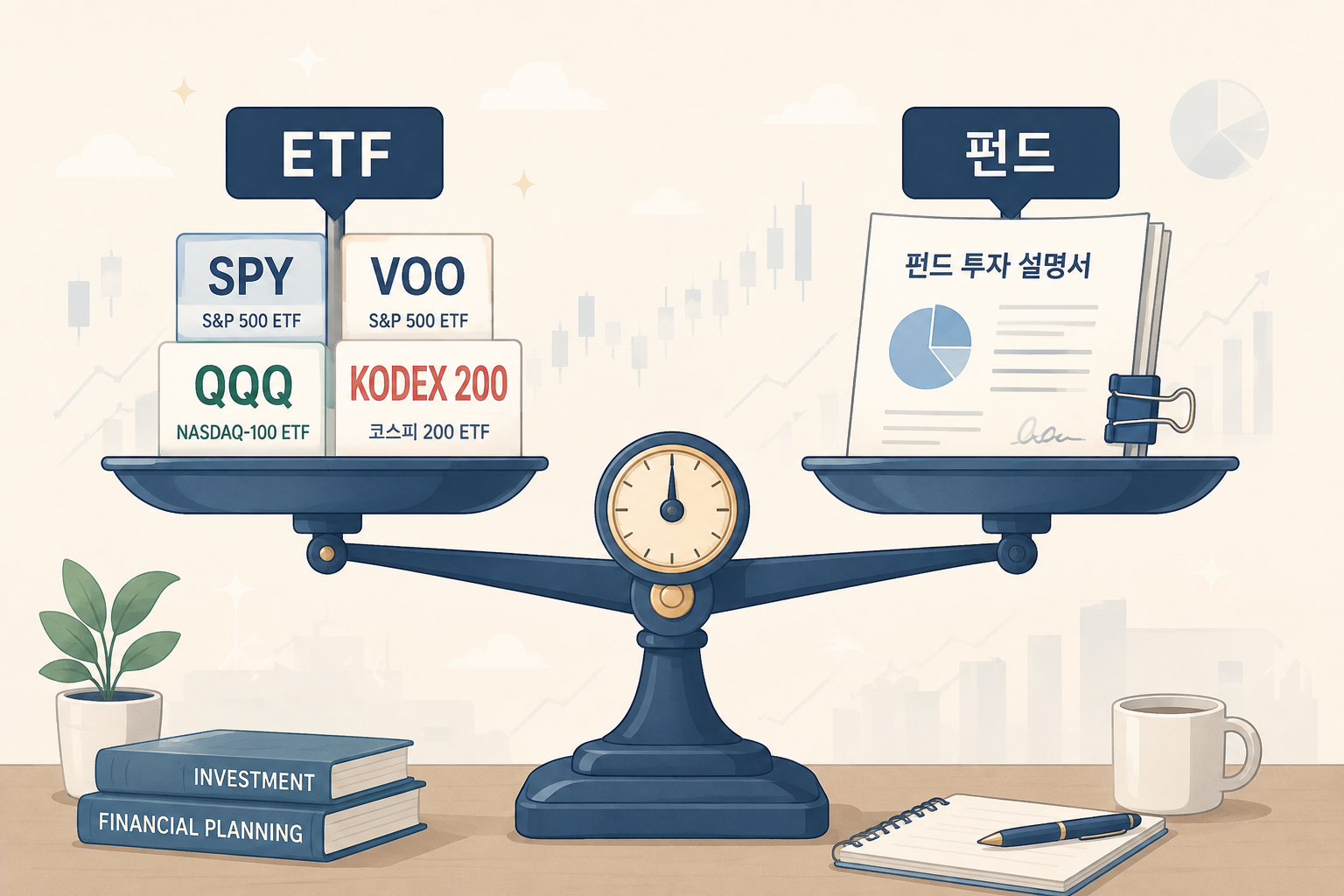 ETF와 펀드의 수수료 비교