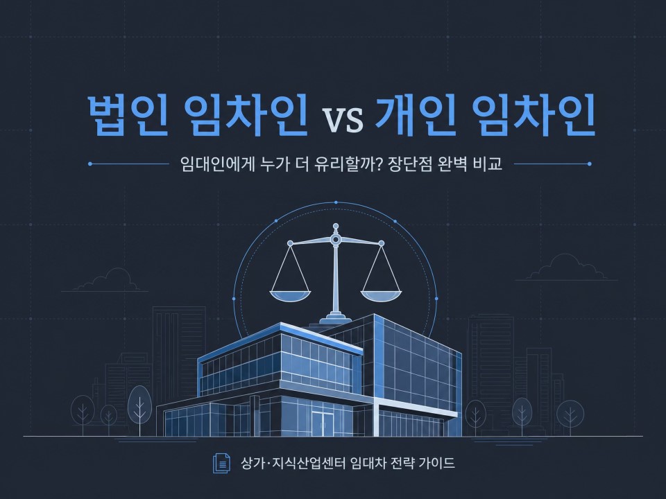 법인 임차인 vs 개인 임차인1
