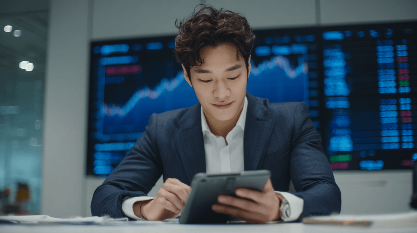 핸드폰을-보고-있는-남자