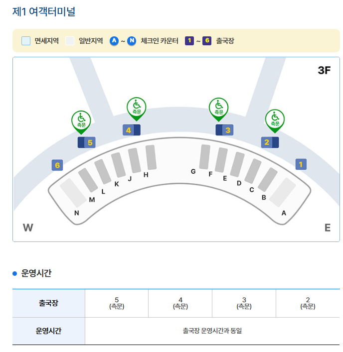 인천공항 교통약자/다자녀 가구 출국 우대서비스