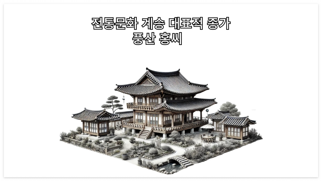 풍산 홍씨 이미지