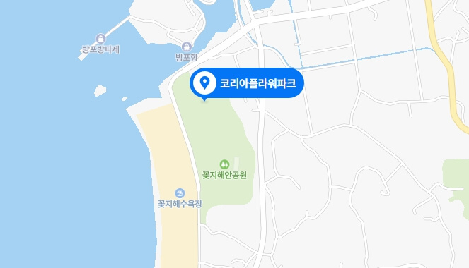 코리아플라워파크-지도