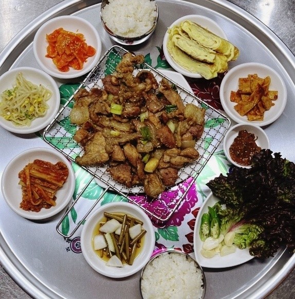 월정리 꺼멍스 흑돼지 석쇠 불고기 메뉴 소개