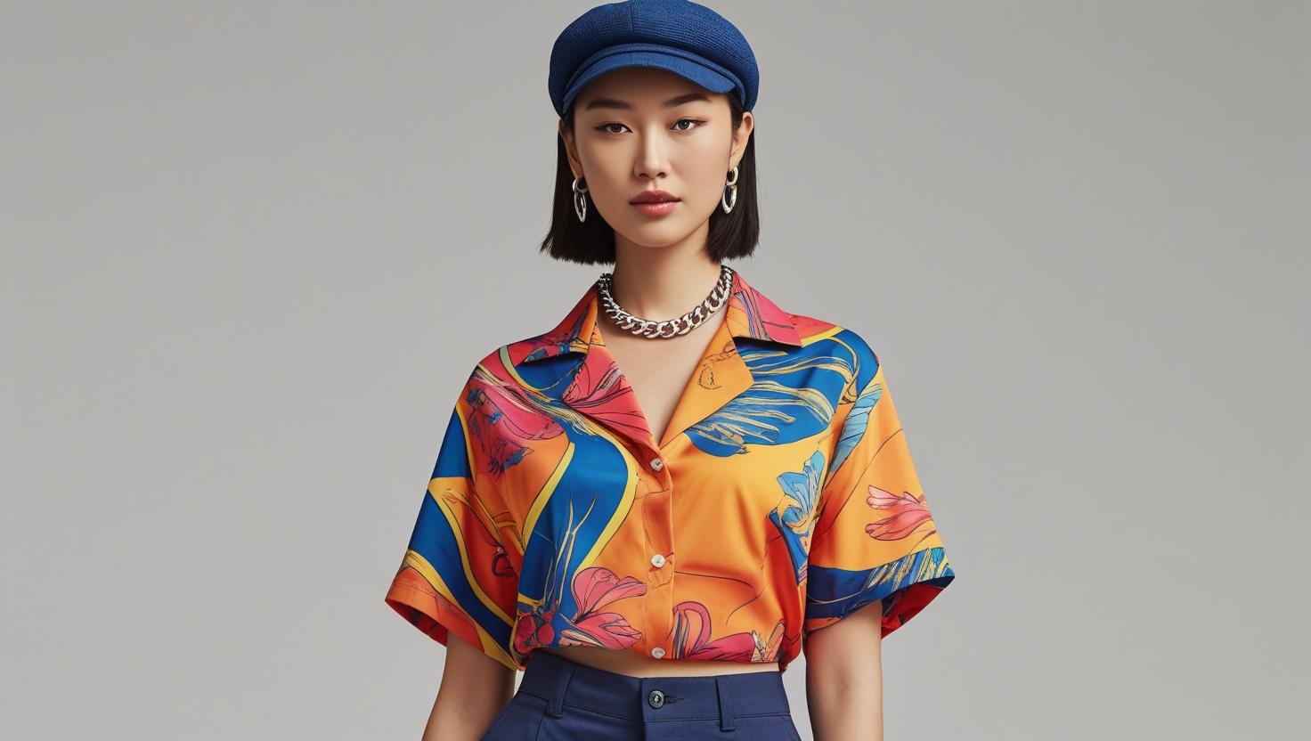 다채로운 컬러와 대담한 패턴