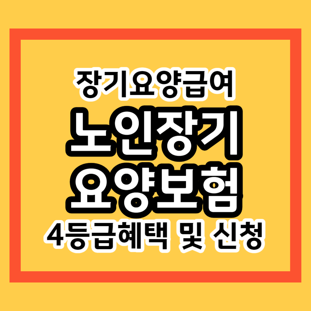 노인장기요양보험 4등급