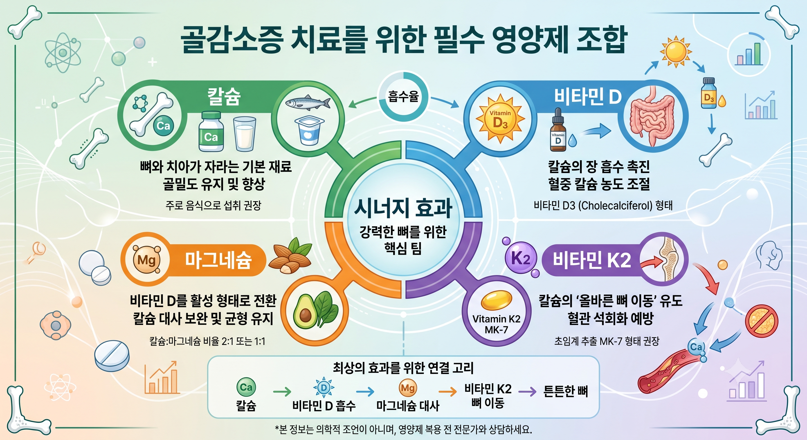 골감소증의 영양제