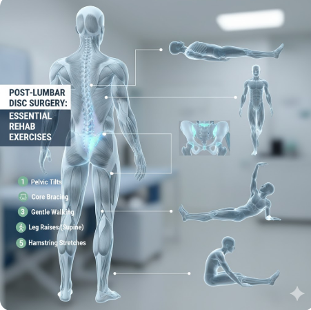 허리디스크 수술 후 재활운동