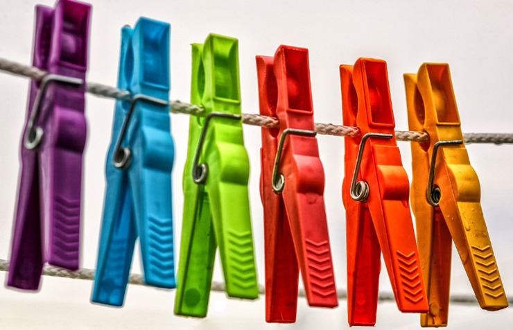 플라스틱-빨래집게