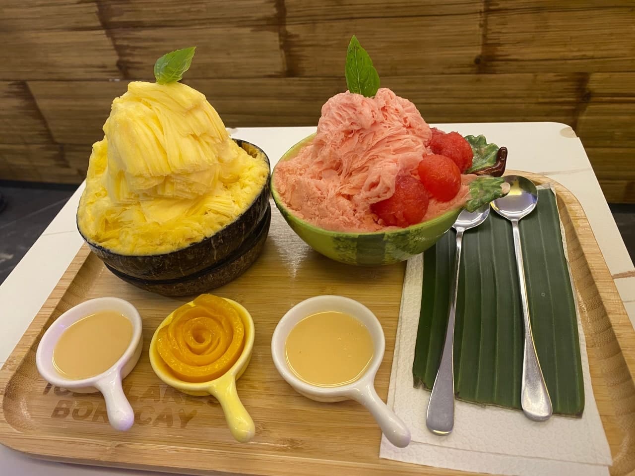 보라카이카페맛집 아이스플레이크