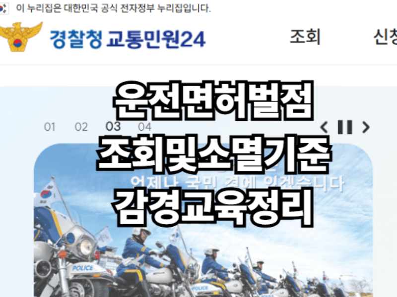How to Check Driver’s License Penalty Points in Korea