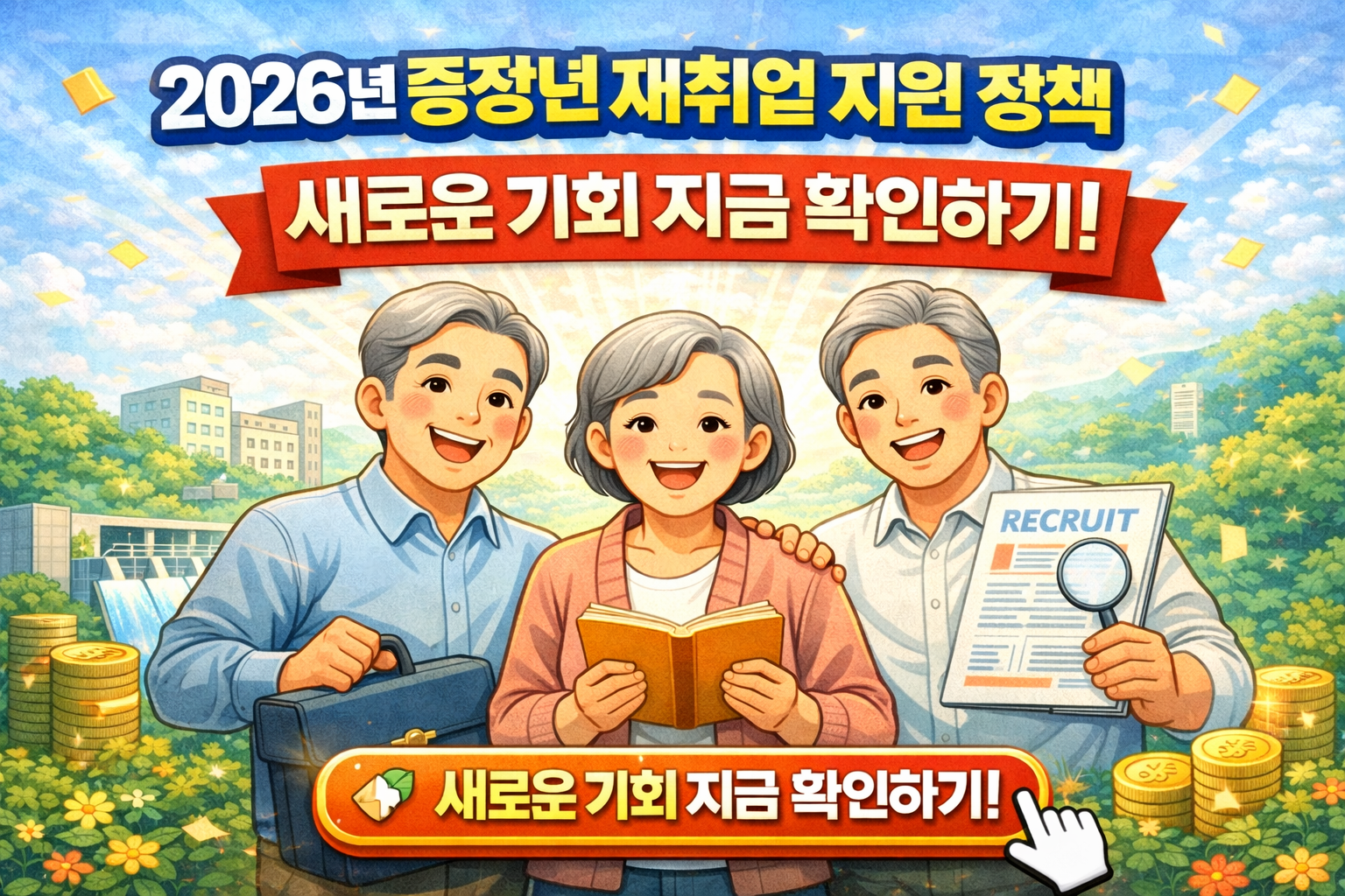 2026년 중장년 재취업 지원 