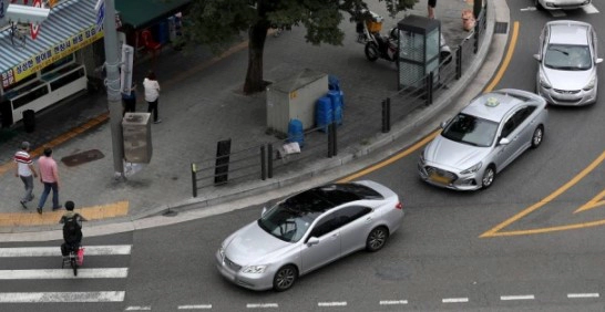 우회전법 규칙 범칙금 벌점