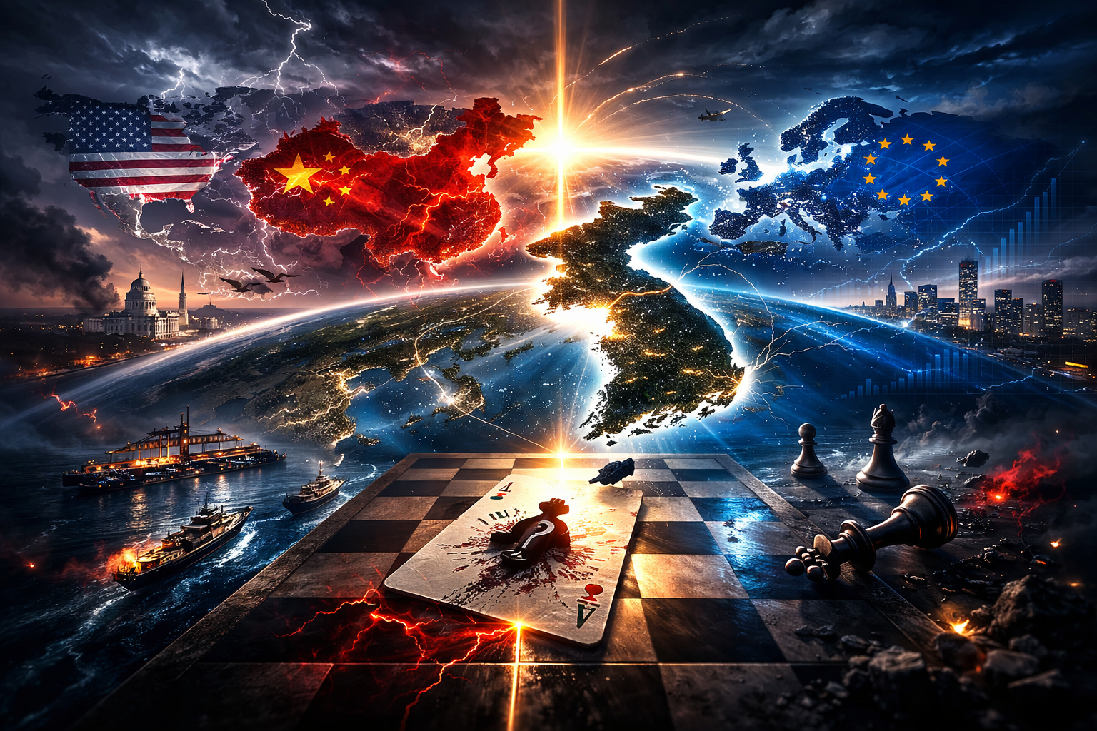 통일 한국의 미래 이미지