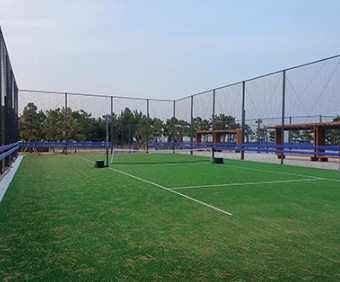 망상 오토캠핑 리조트 족구장