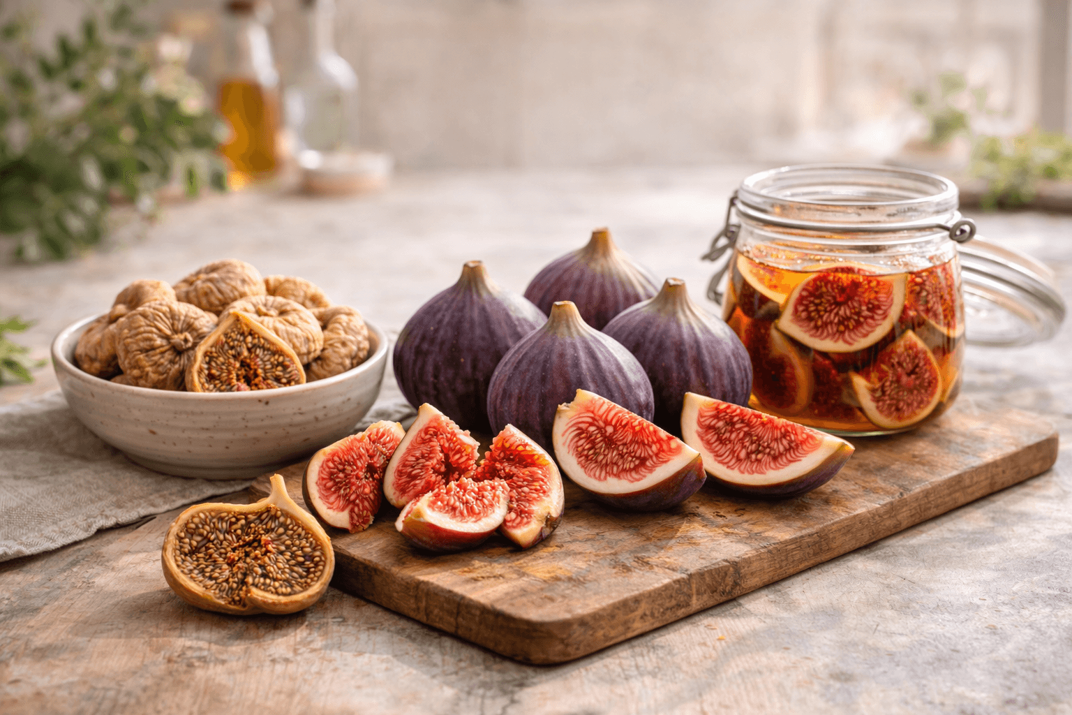 무화과 활용 레시피 (생과일, 건과일, 숙성법)