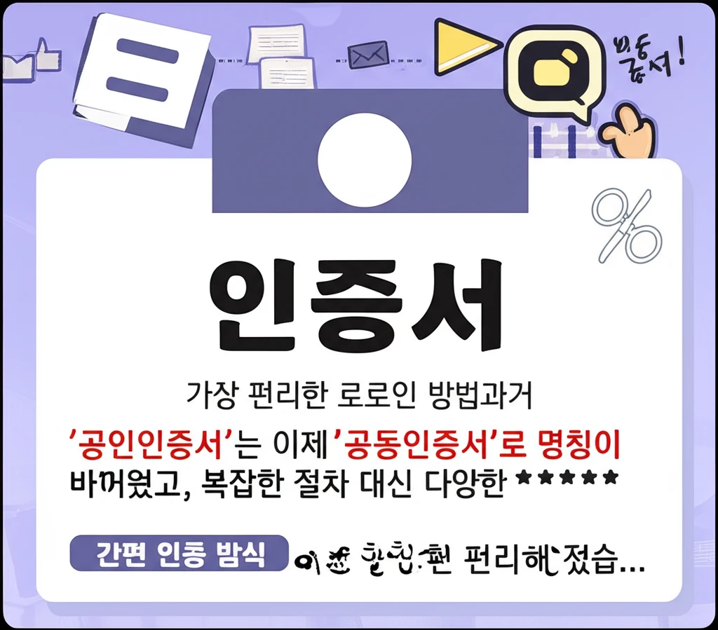 국세청 홈택스 바로가기 주소와 모바일..