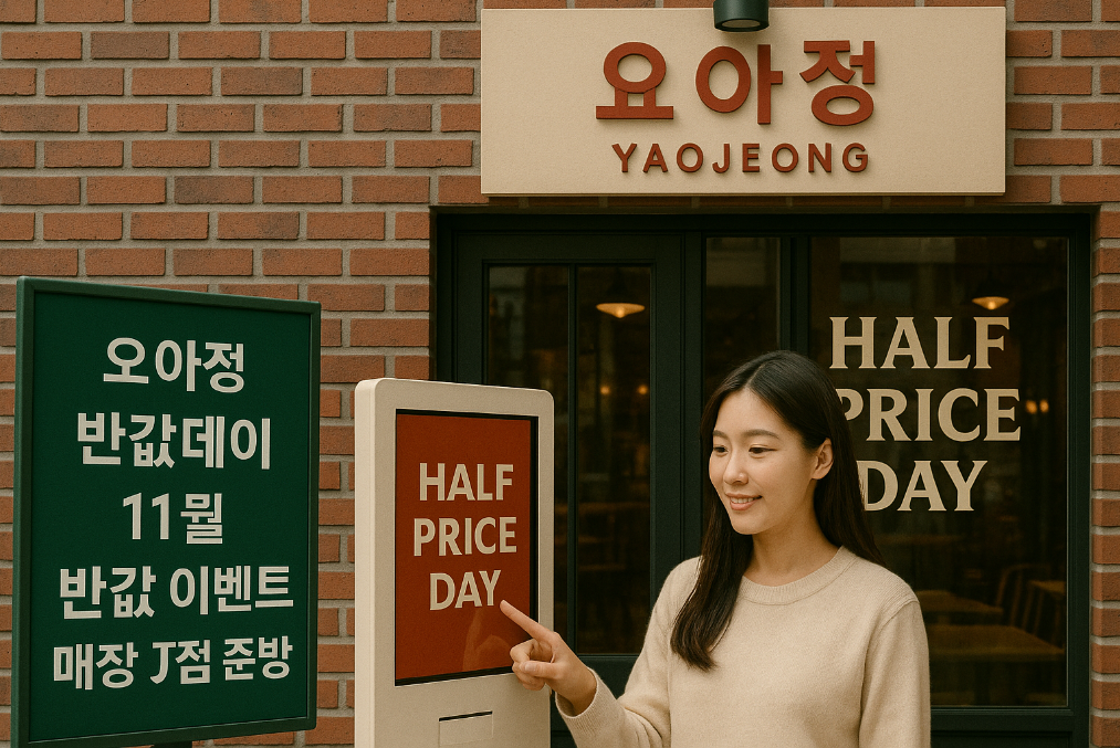 요아정 반값데이 11월 이벤트 100% 활용하는 법