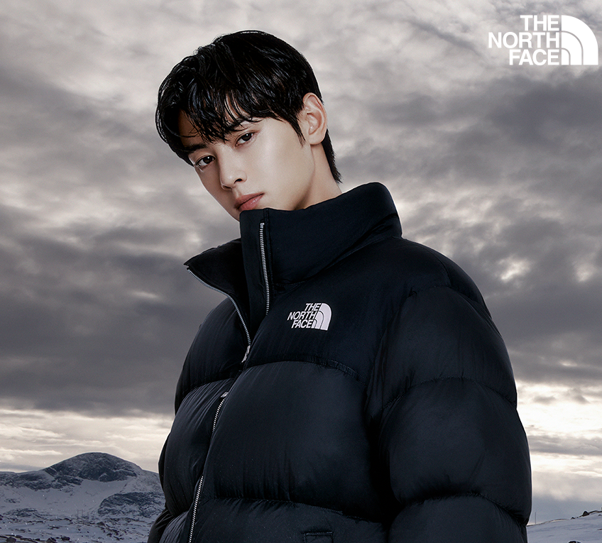 노스페이스 착용 차은우