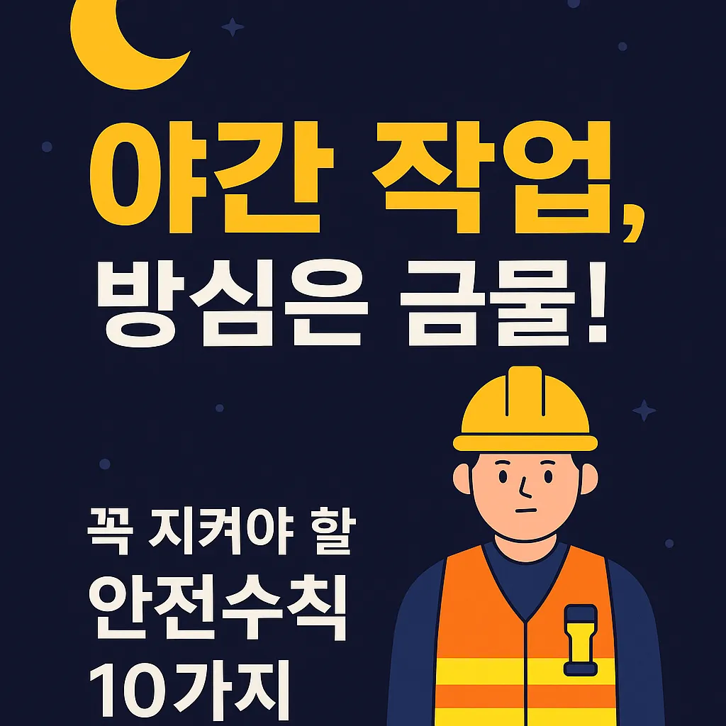 농업경제학 : 야간 작업, 방심은 금물!