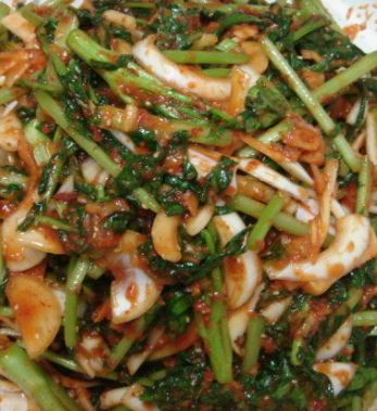 열무 효능 부작용 고르는법 칼로리