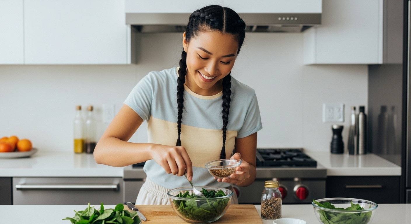 10월 제철음식 시금치