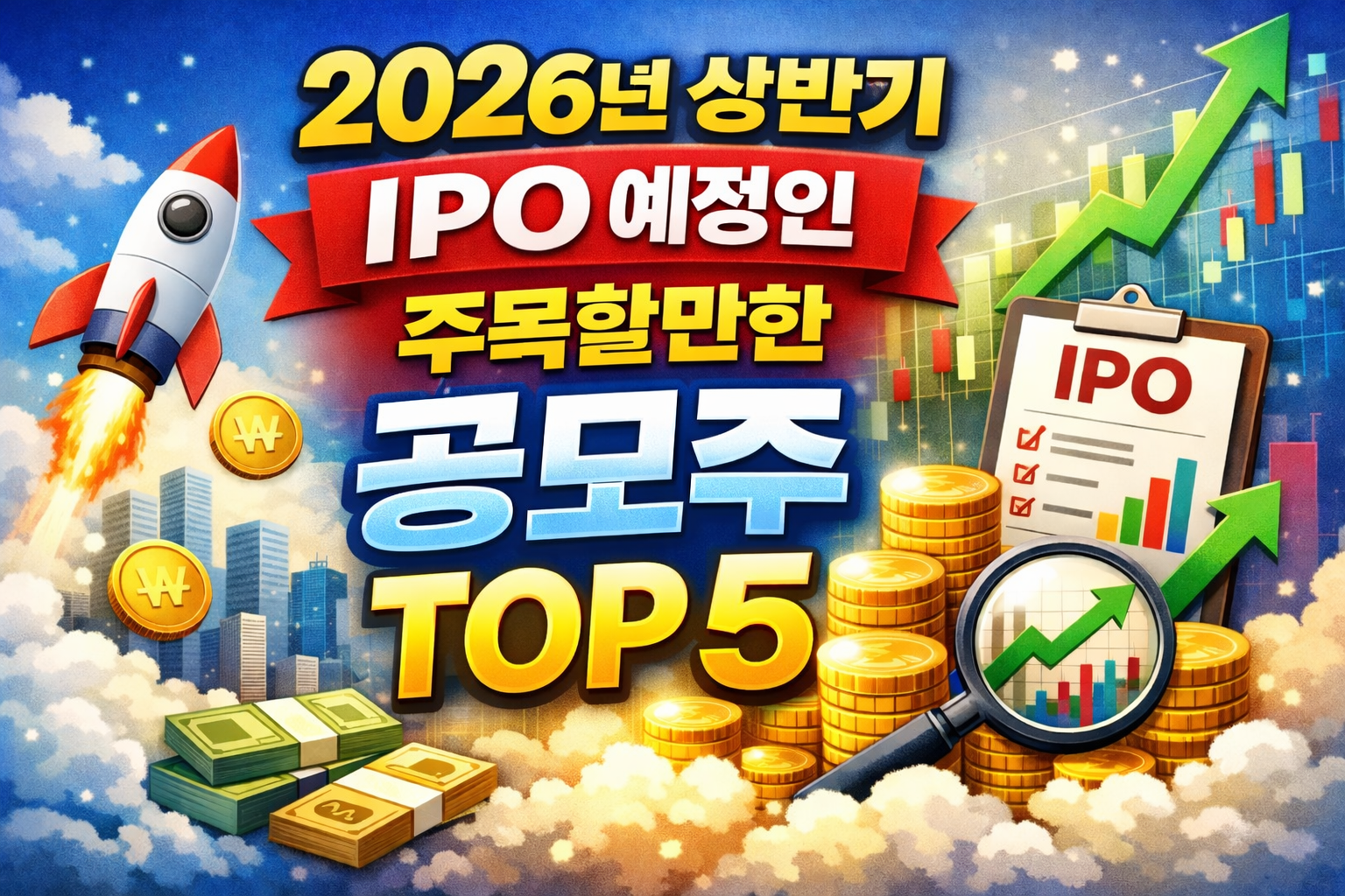 2026년 상반기 IPO 예정인 주목할만한 공모주