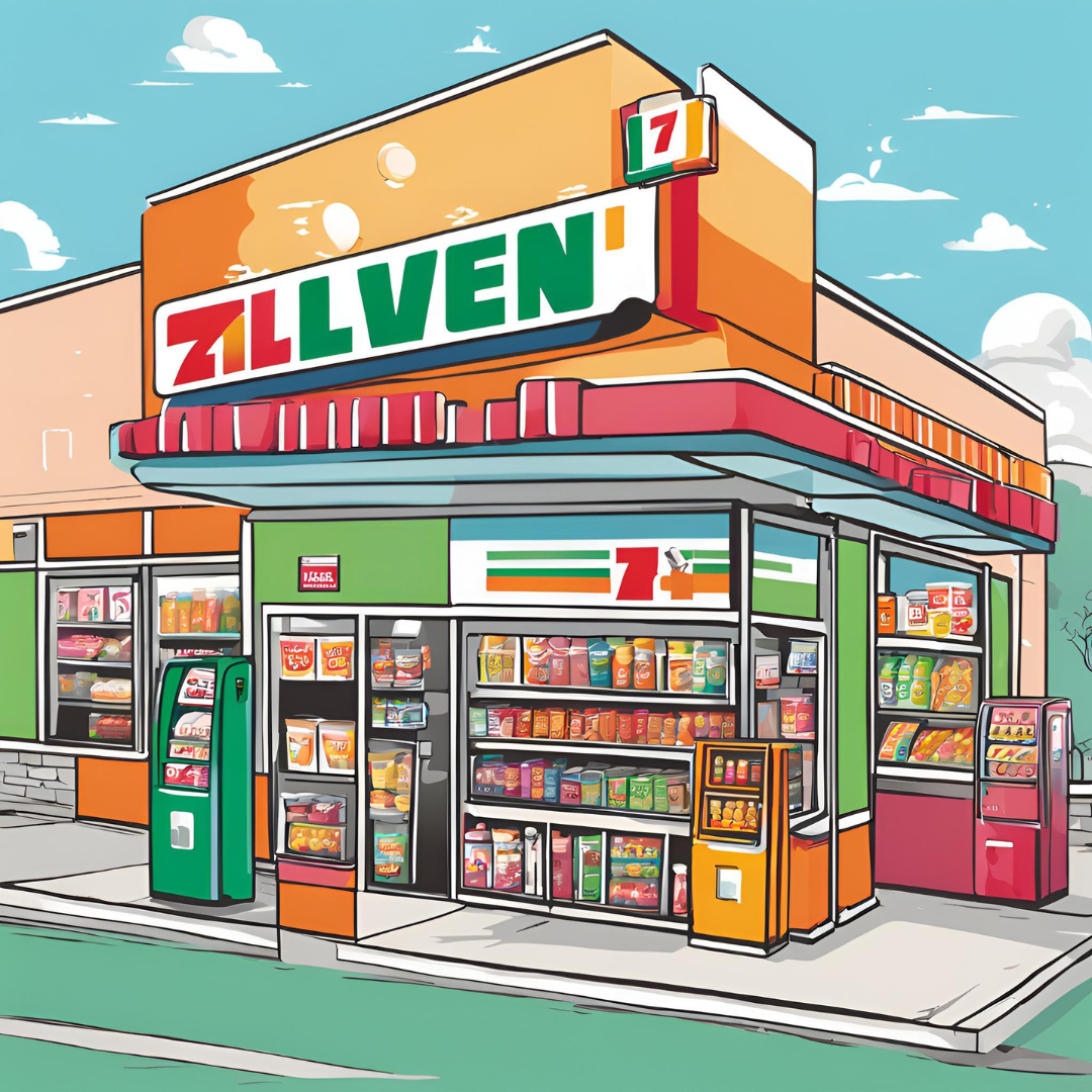 세븐일레븐 편의점 이미지