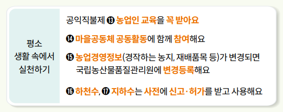 공익직불금 100% 받는 방법